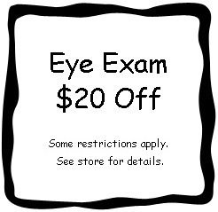 $20 off Exam